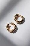Urban Outfitters Siena Textured Hoop Earring In Gold, Women's At