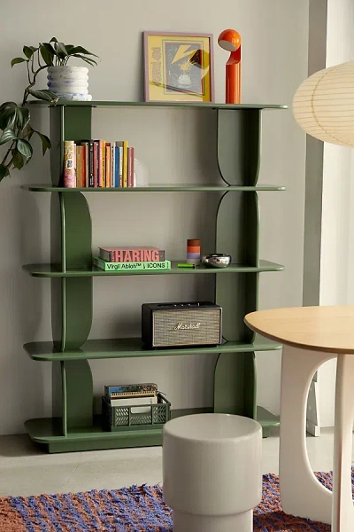 Urban Outfitters Silas Bookshelf In Green At