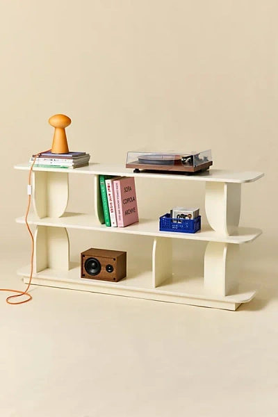 Urban Outfitters Silas Media Console In Ivory At  In Neutral