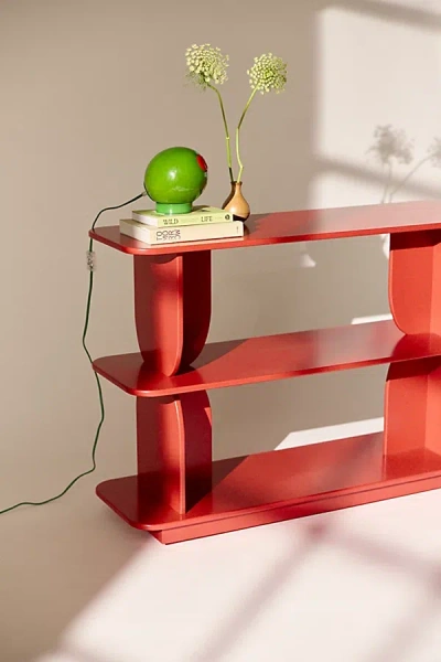 Urban Outfitters Silas Storage Console In Red At