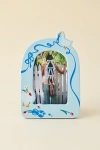 Urban Outfitters Silly Goose Ceramic 3.6" X 5.6" Arch Picture Frame In Blue At