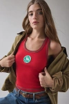 Urban Outfitters Silver Creek Icon Applique Graphic Tank Top In Red, Women's At  In Red