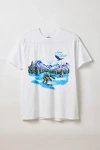 Urban Outfitters Ski Graphic Tee In White, Men's At  In White