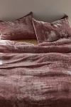 Urban Outfitters Skye Velvet Duvet Cover In Rose At  In Pink