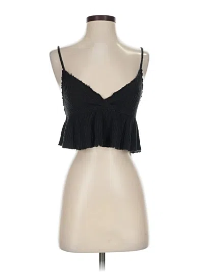 Pre-owned Urban Outfitters Sleeveless Blouse In Black