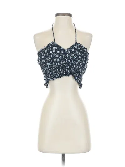 Pre-owned Urban Outfitters Sleeveless Blouse In Blue