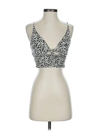 Pre-owned Urban Outfitters Sleeveless Blouse In Silver