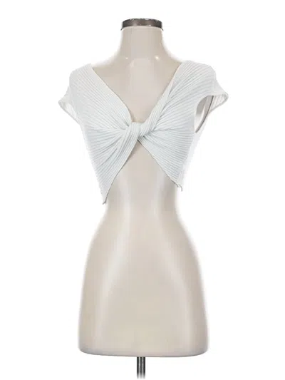 Pre-owned Urban Outfitters Sleeveless Blouse In Silver