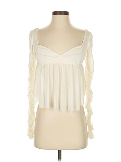 Urban Outfitters Sleeveless Blouse In White