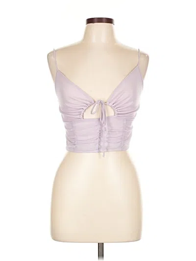Pre-owned Urban Outfitters Sleeveless Top Purple Sweetheart Neckline Tops