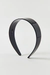 Urban Outfitters Smooth Acrylic Wide Headband In Pitch Black, Women's At