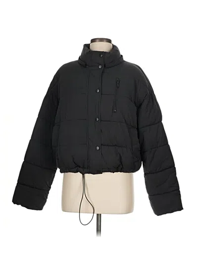 Pre-owned Urban Outfitters Snow Jacket In Black