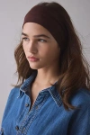 Urban Outfitters Soft & Stretchy Wide Knit Headband Set In Tanners Brown, Women's At