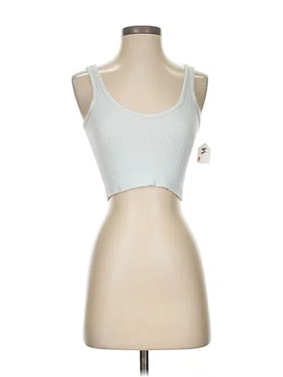 Pre-owned Urban Outfitters Sports Bra In Silver
