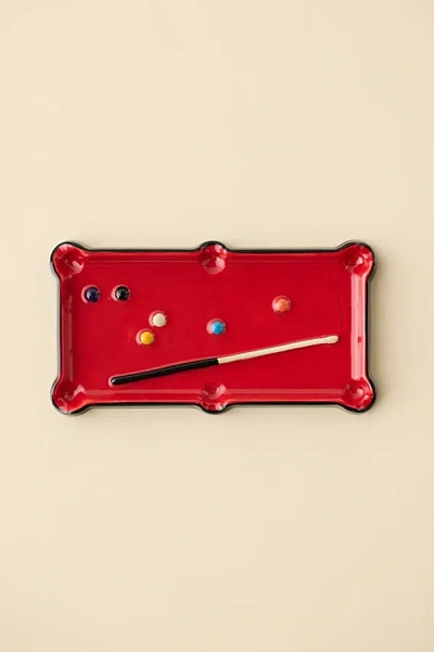 Urban Outfitters Sporty Ceramic Ashtray In Red At