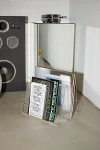 Urban Outfitters Squiggle Acrylic Magazine Rack In Clear At