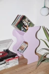Urban Outfitters Squiggle Vinyl Storage Shelf In Lavender At  In Purple