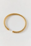 Urban Outfitters Stainless Steel Mesh Cuff Bracelet In Gold, Men's At
