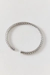 Urban Outfitters Stainless Steel Mesh Cuff Bracelet In Silver, Men's At