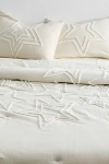 Urban Outfitters Star Icon Tufted Comforter In Cream At