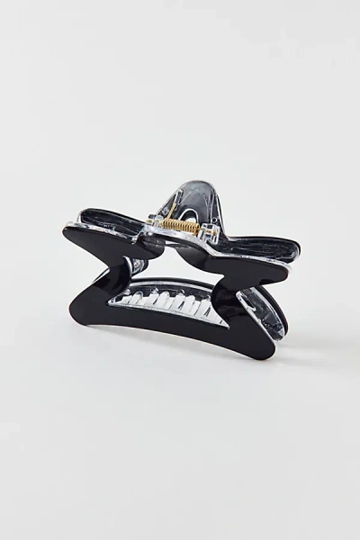 Urban Outfitters Star Resin Claw Clip In Black, Women's At
