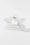 Urban Outfitters Star Resin Claw Clip In White, Women's At