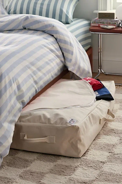 Urban Outfitters Steele Canvas Under Bed Storage Bag In Natural At  In Brown