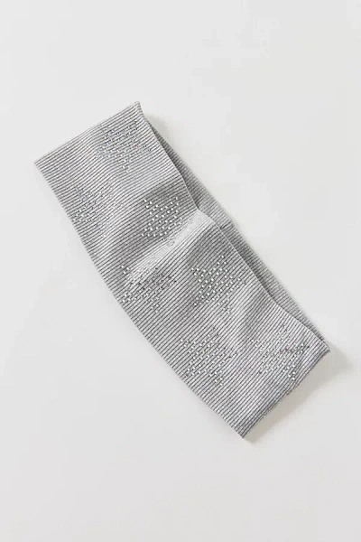 Urban Outfitters Stellar Star Soft Wide Headband In Grey, Women's At  In Gray