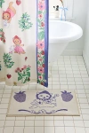 Urban Outfitters Strawberry Cat Plush Tufted Bath Mat In White At  In White