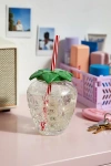 Urban Outfitters Strawberry Tumbler In Clear At  In Transparent