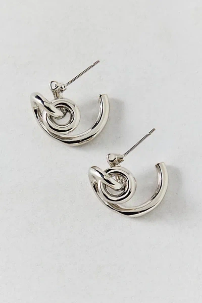 Urban Outfitters Suki Linked Statement Earring In Silver, Women's At