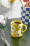 URBAN OUTFITTERS SUNNY SIDE UP EGG MUG IN YELLOW AT URBAN OUTFITTERS