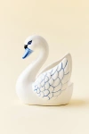 Urban Outfitters Swan Shaped Ceramic Sponge Holder In White At