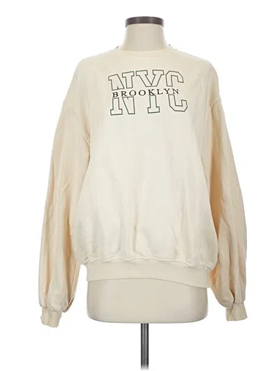 Pre-owned Urban Outfitters Sweatshirt In White