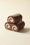 Urban Outfitters Swiss Roll 4 oz Scented Candle In Sheer Musk/vanilla At  In Brown