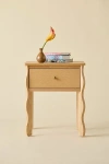 Urban Outfitters Sylvie Squiggle Wood Storage Nightstand In Tan At