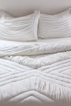Urban Outfitters T-shirt Jersey Twist Comforter In Ivory At  In White