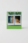 Urban Outfitters Tabletop Wood Flip Instax Mini Picture Frame In Brat Green At