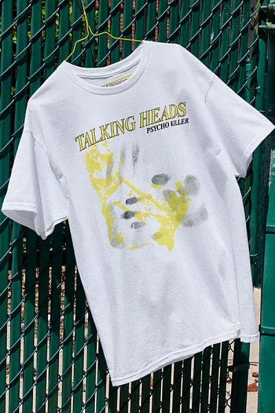 Urban Outfitters Talking Heads Album Graphic Tee In White, Men's At