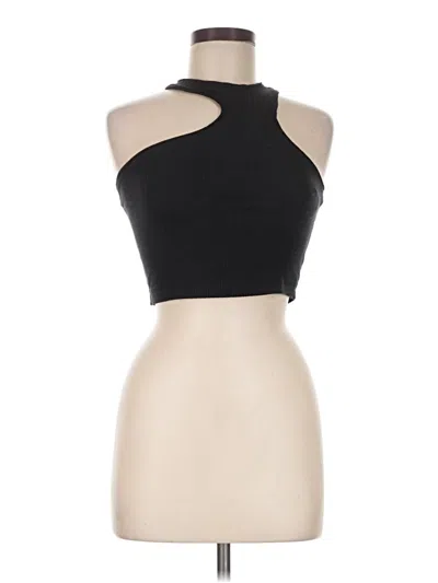 Pre-owned Urban Outfitters Tank Top Black Halter Neckline Tops