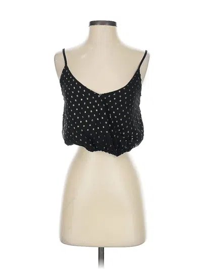Pre-owned Urban Outfitters Tank Top Black Strapless Neckline Tops