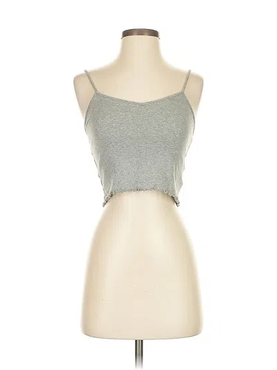 Pre-owned Urban Outfitters Tank Top Gray Strapless Neckline Tops