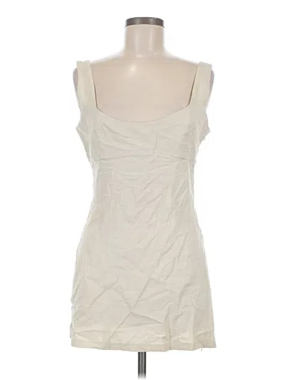 Pre-owned Urban Outfitters Tank Top Ivory Strapless Neckline Tops