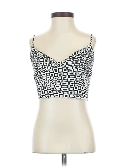 Pre-owned Urban Outfitters Tank Top Ivory Strapless Neckline Tops In White