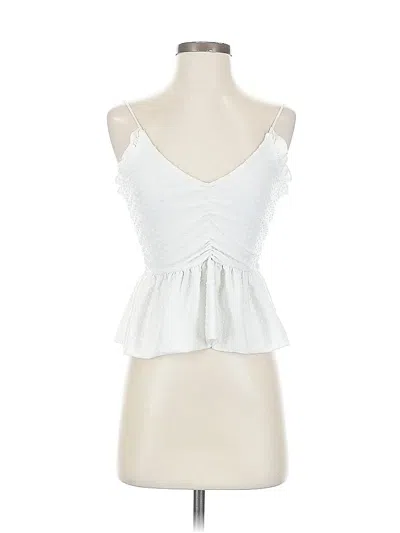 Pre-owned Urban Outfitters Tank Top White Sweetheart Neckline Tops