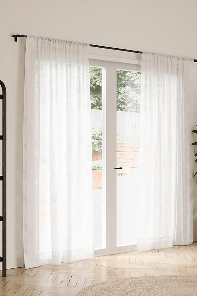 Urban Outfitters Tawny Blackout Curtain Rod In Black At