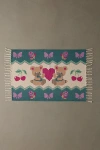 Urban Outfitters Teddy Bear Screen Printed Rug At  In Multi
