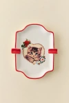 Urban Outfitters Thara Icon Ceramic Ashtray Catch-all Dish In Red At