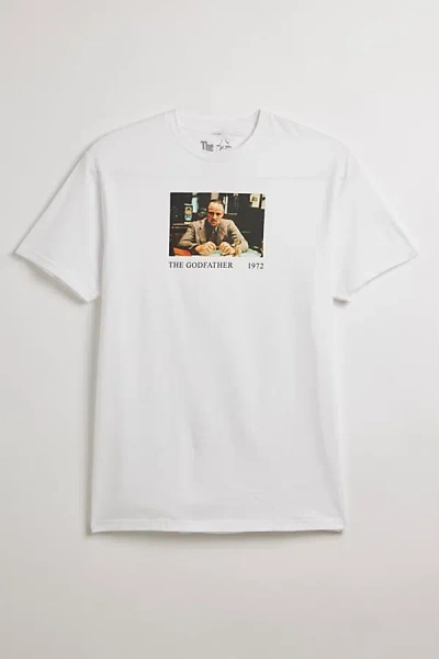 Urban Outfitters The Godfather Photo Graphic Tee In White, Men's At
