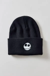 Urban Outfitters The Nightmare Before Christmas Jack Beanie In Black, Men's At  In Black